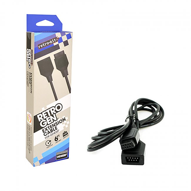 Controller Extension Cable for Sega Genesis (6' Long)