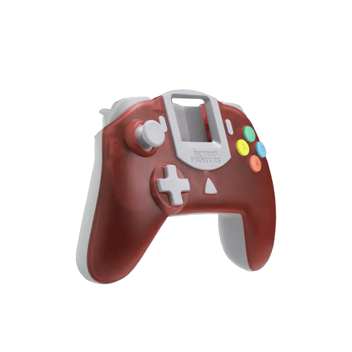 Striker DC Controller (Clear Red) for Sega Dreamcast® (Wired)