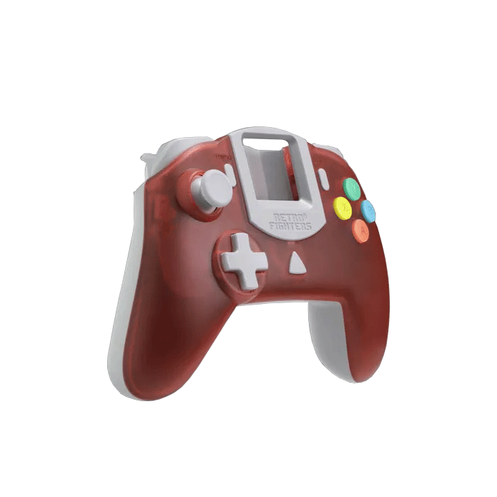 Striker DC Controller for Sega Dreamcast® (Wired) (Clear Red)