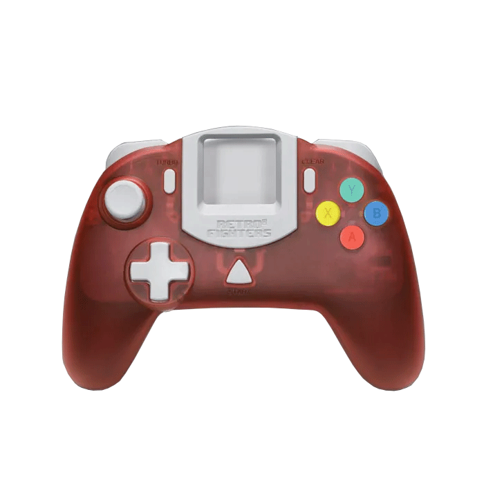 Striker DC Controller for Sega Dreamcast® (Wired) (Clear Red)