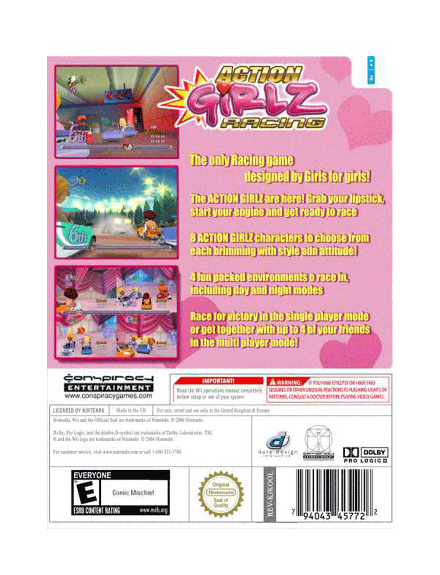 Action Girlz Racing (cib)