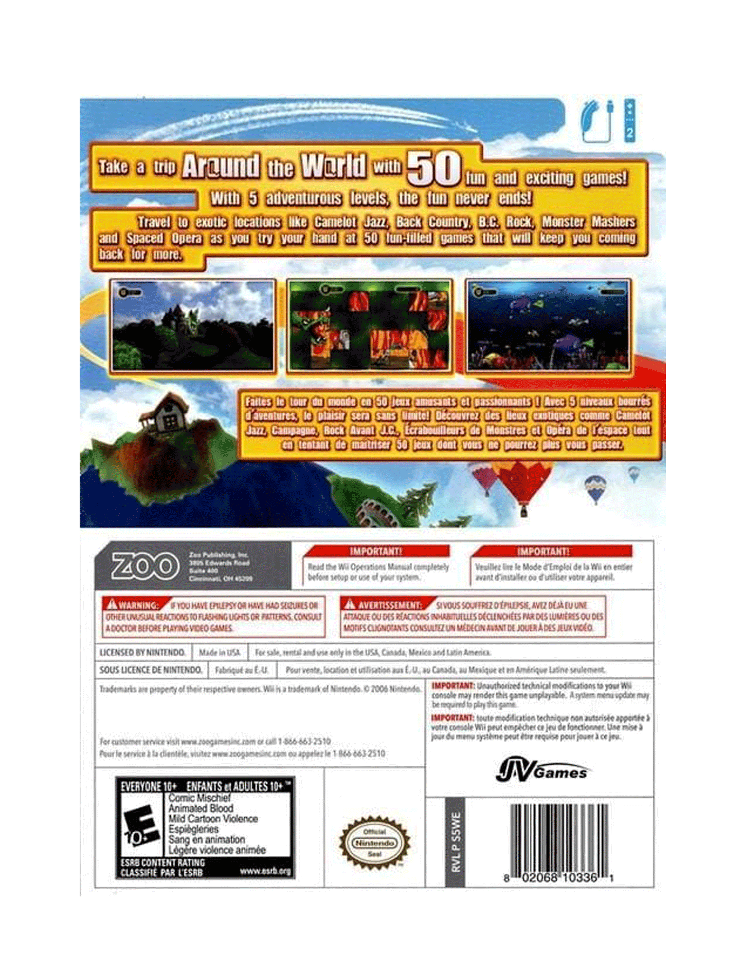 Around the World in 50 Games (cib)