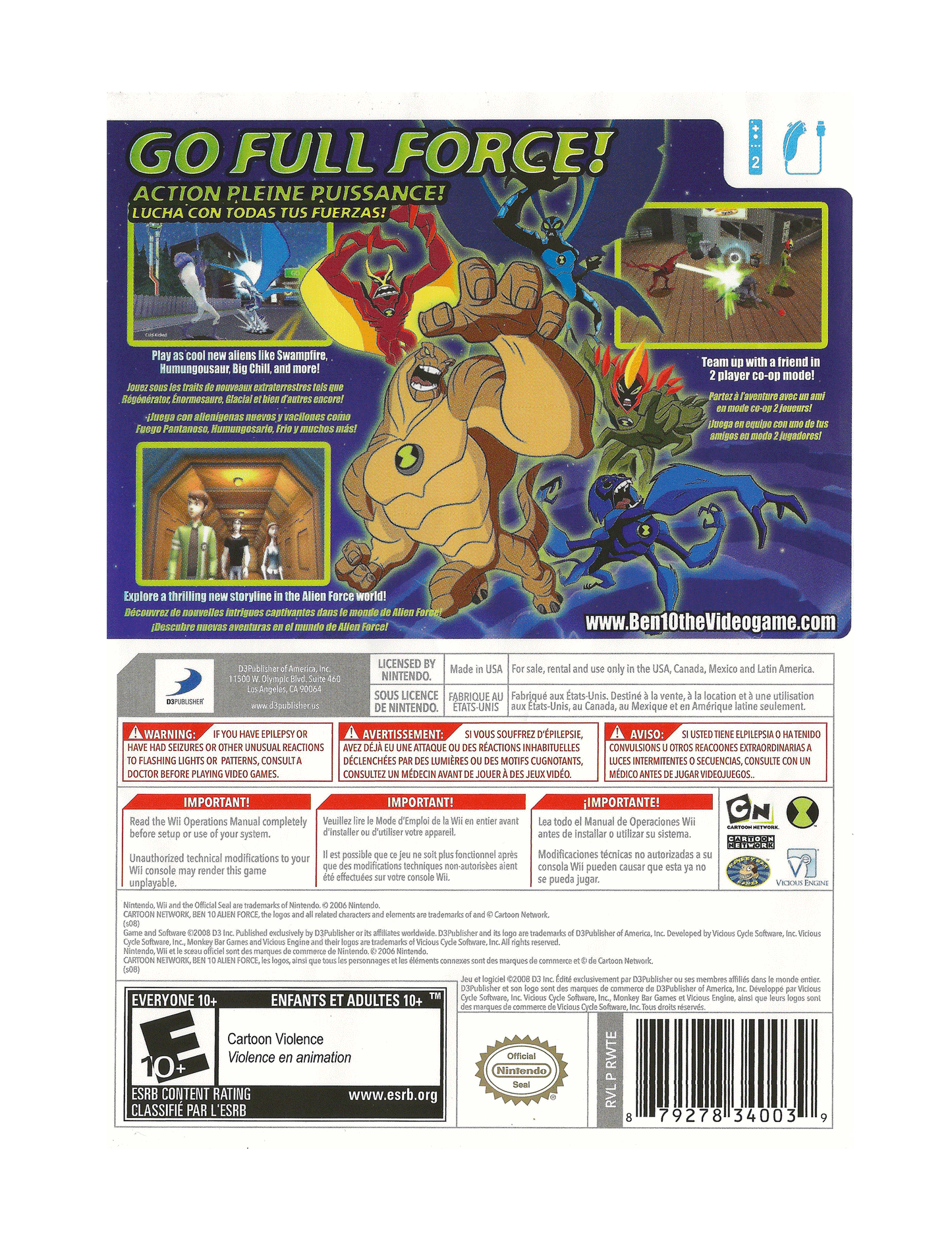 Ben 10 Alien Force (cib)