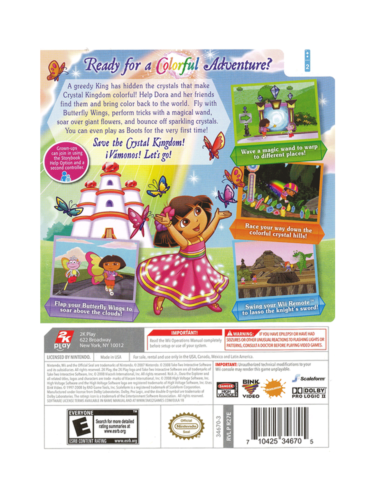 Dora the Explorer: Dora Saves the Crystal Kingdom (cib)