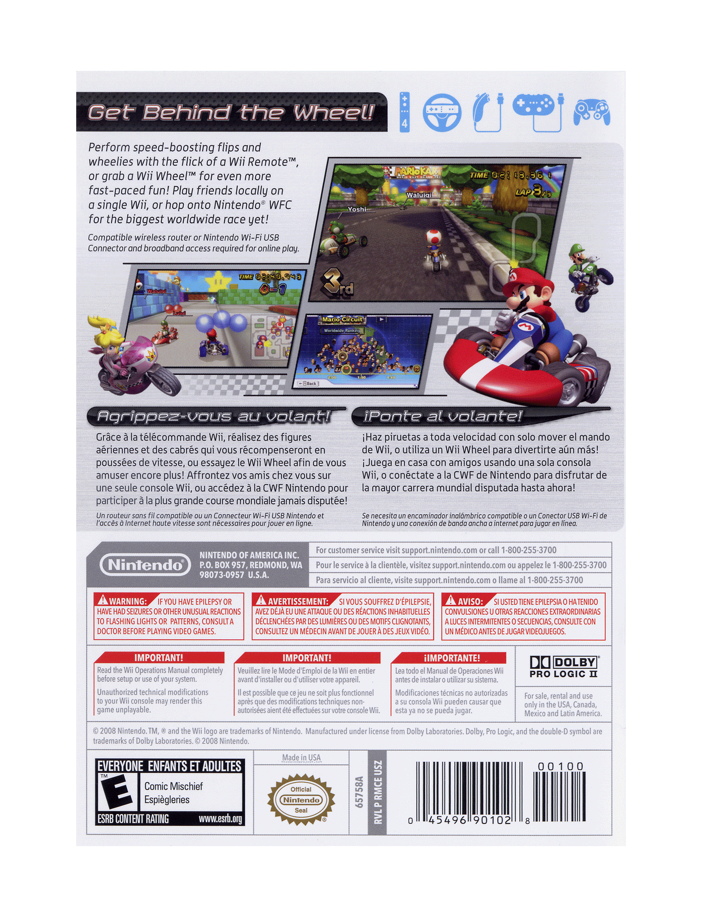 Mario Kart Wii (cib)