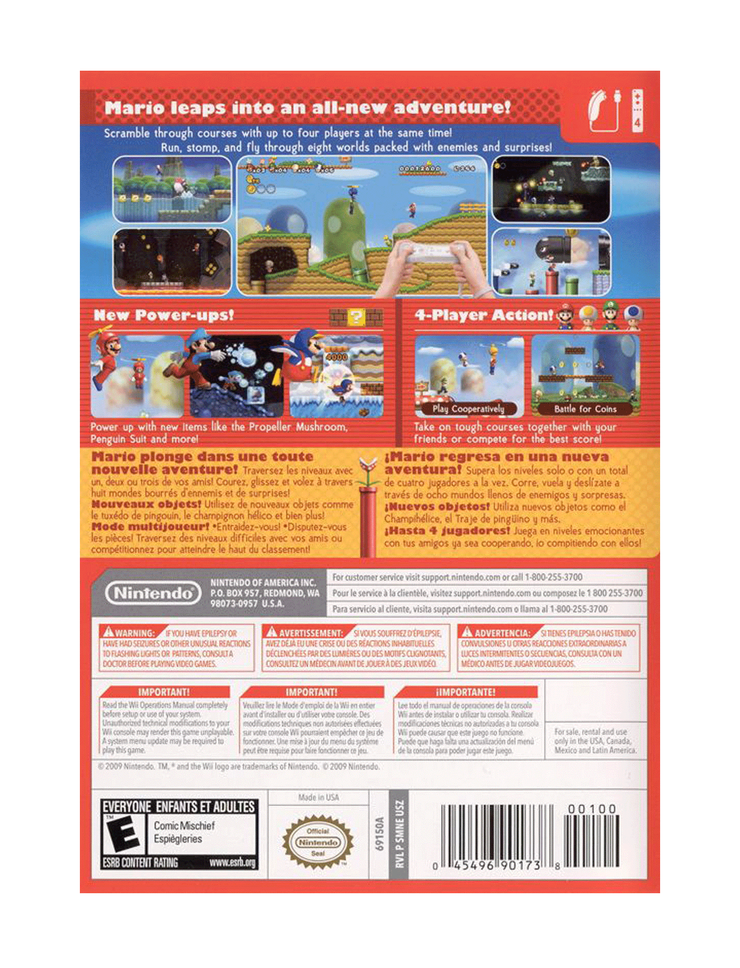 New Super Mario Bros. Wii (cib)