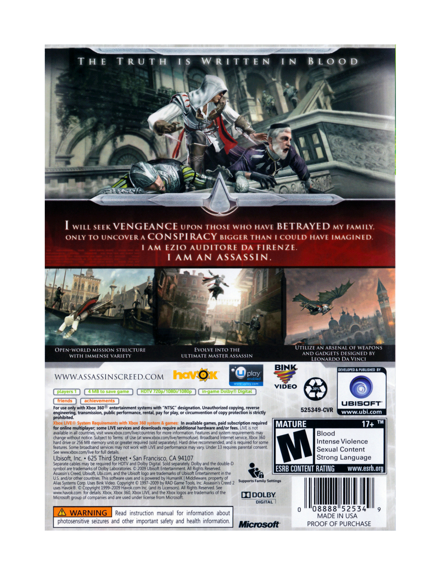 Assassin's Creed II (cib)