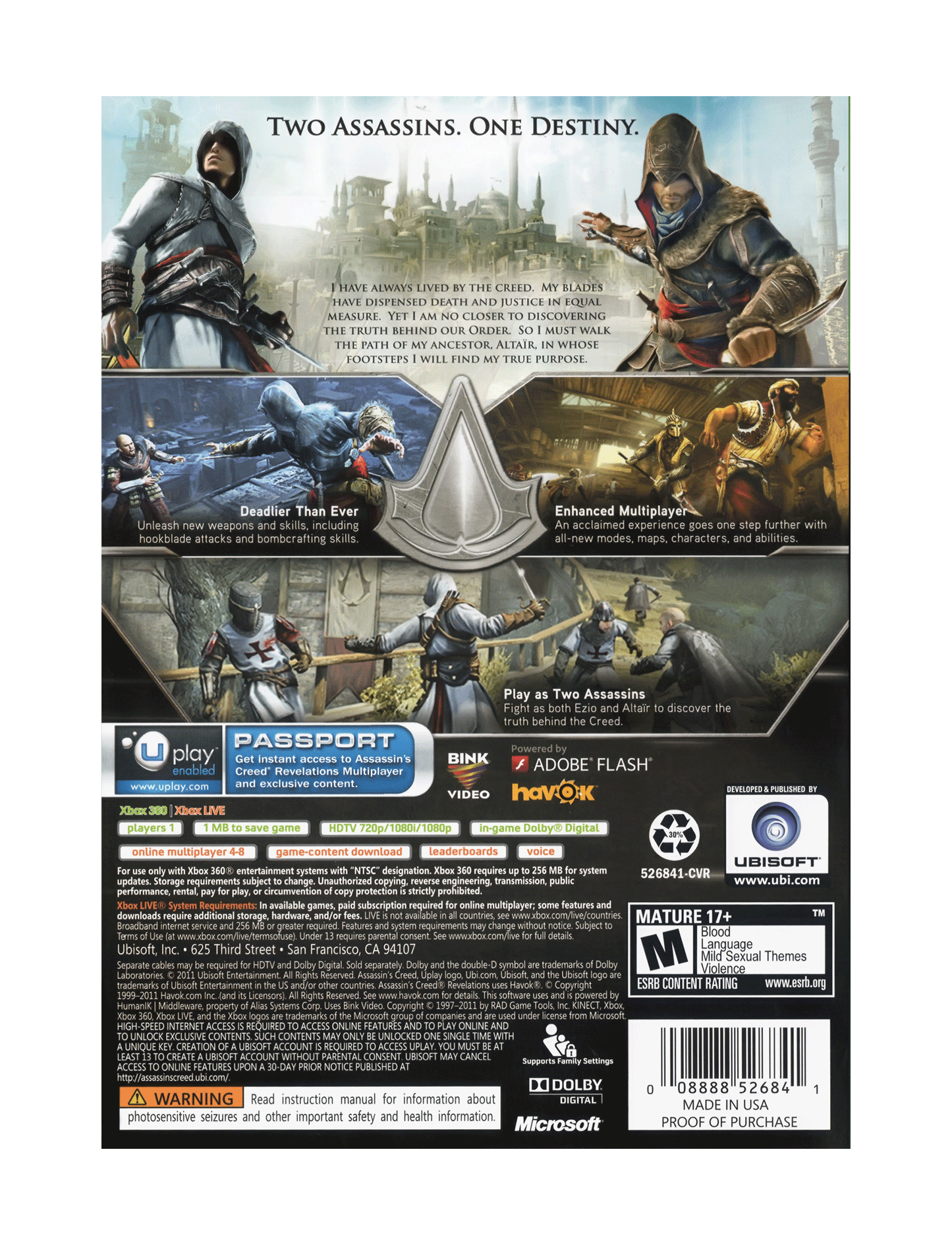 Assassin's Creed Revelations (cib)