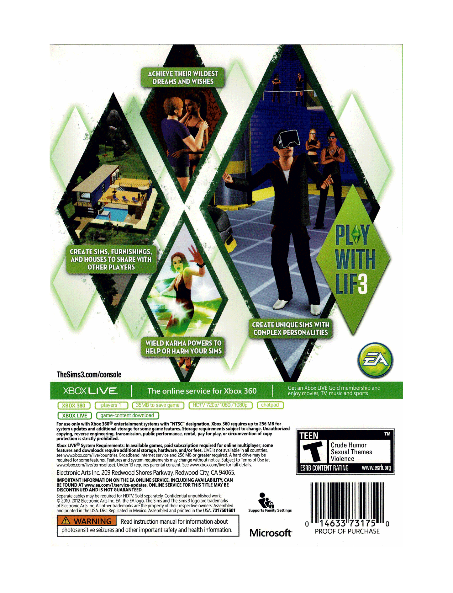 The Sims 3 (cib)