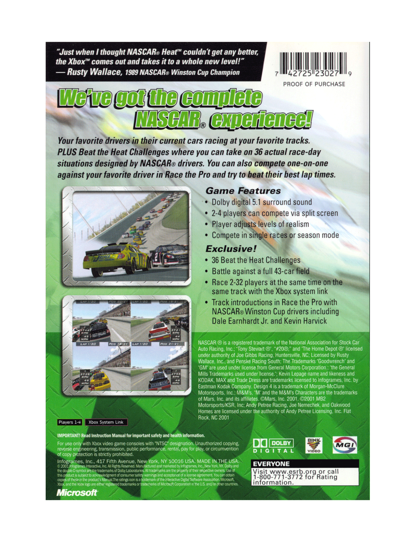 Nascar Heat 2002 (cib)