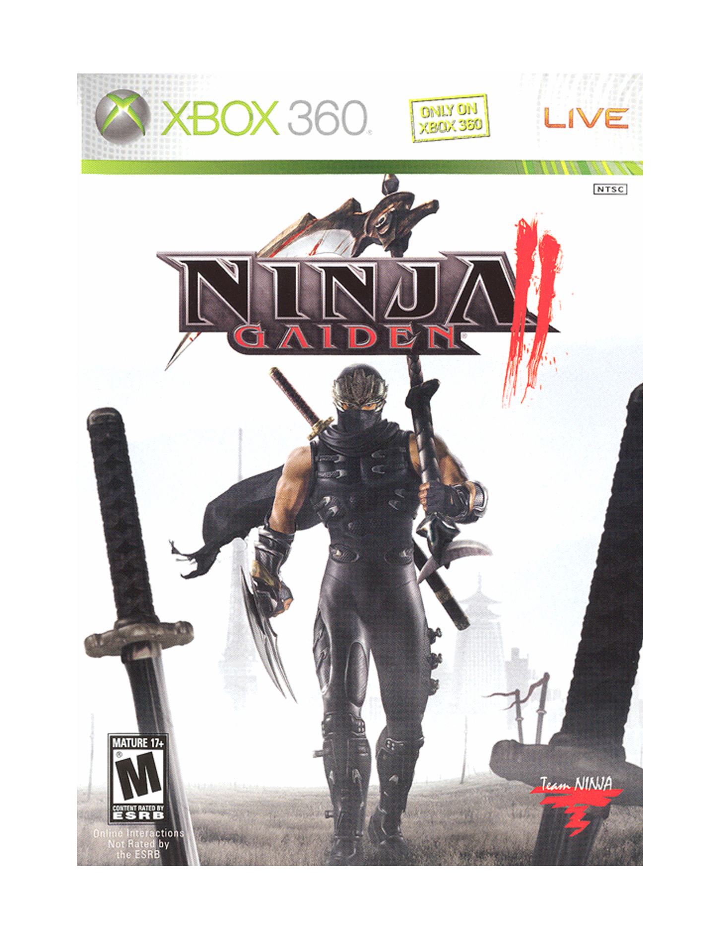 Ninja Gaiden II (cib)