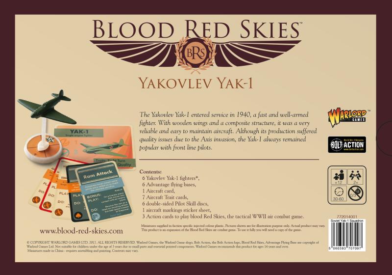 Blood Red Skies Yakovlev Yak-1 Squadron