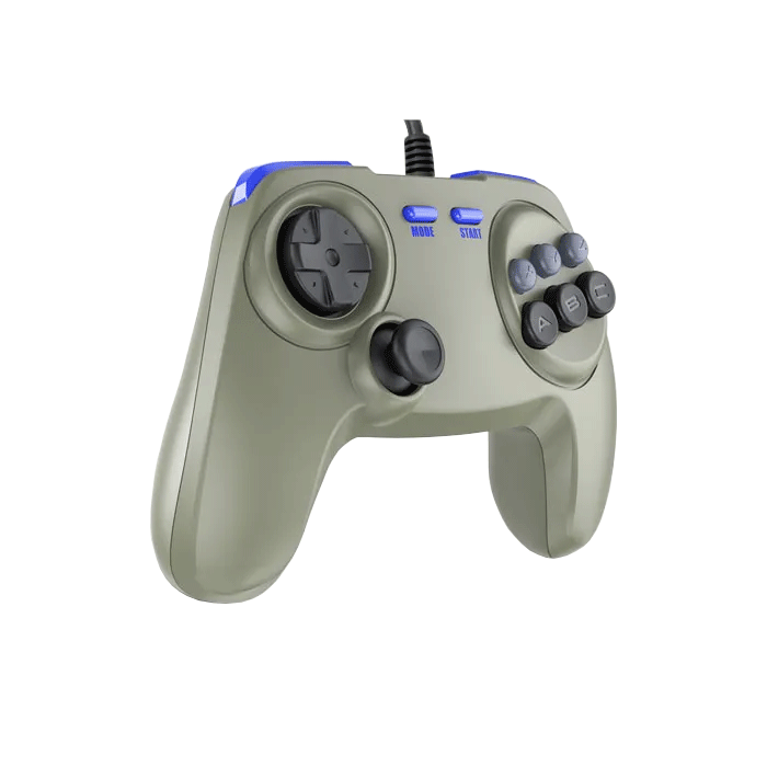 Brawler Gen Controller for Sega Genesis (Special Edition Gray)