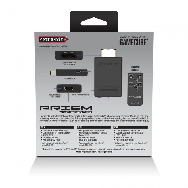 Prism HD Adapter for Gamecube@