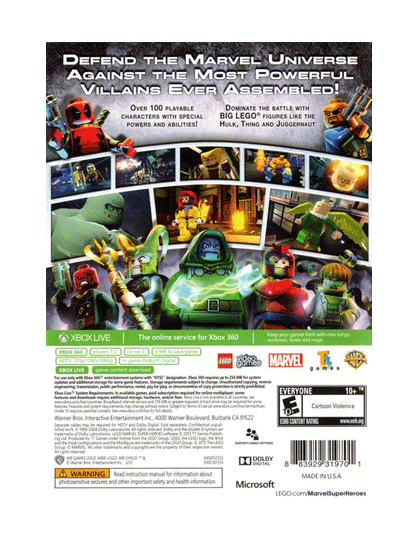 Lego Marvel Super Heroes (cib)