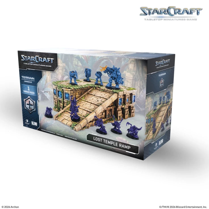 StarCraft Terrain Lost Temple Ramp