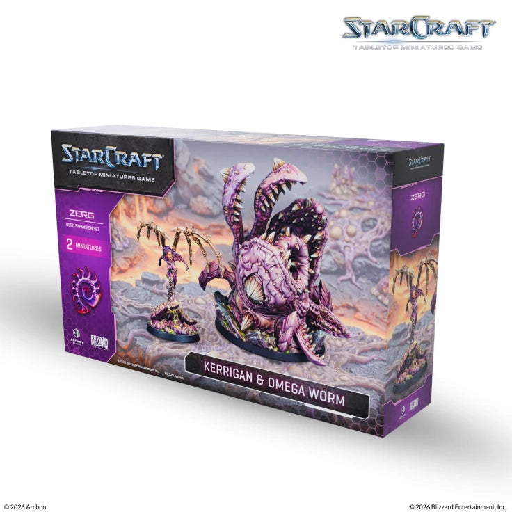 StarCraft Kerrigan & Omega Worm