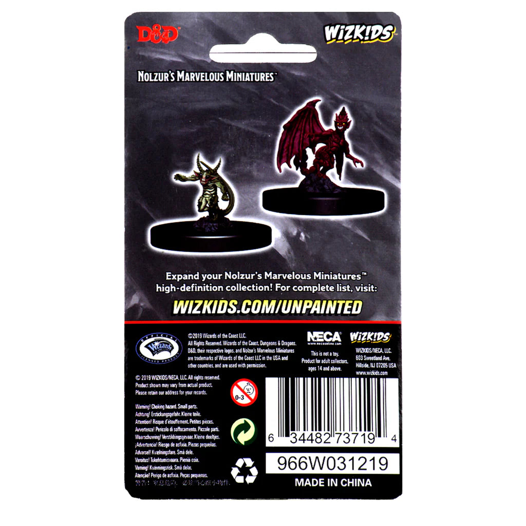 D&D Nolzur's Marvelous Miniatures Imp & Quasit 73719