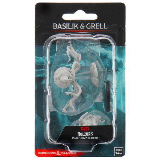 D&D Nolzur's Marvelous Miniatures Basilisk & Grell 90022