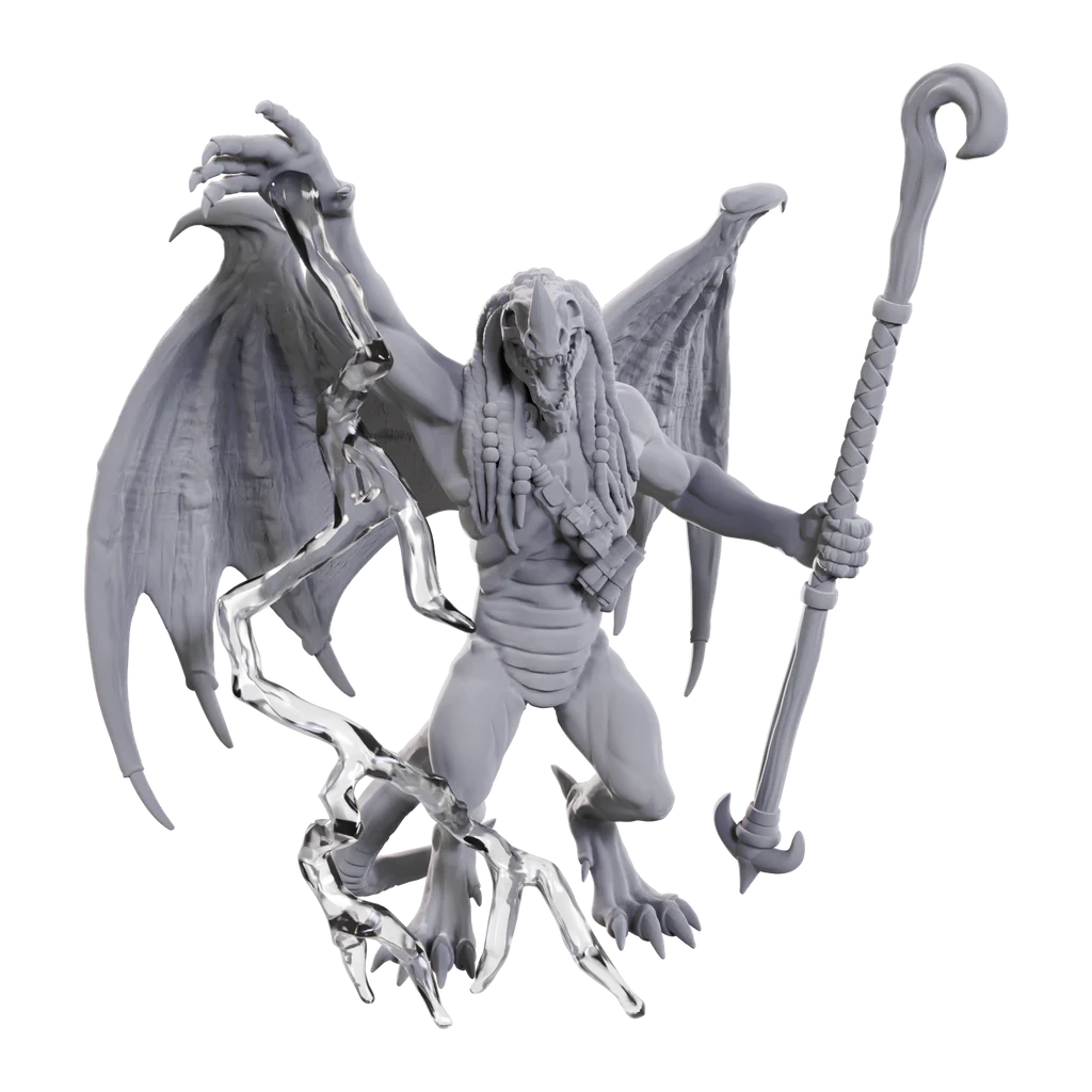 D&D Nolzur's Marvelous Miniatures Blue Abishai 90703
