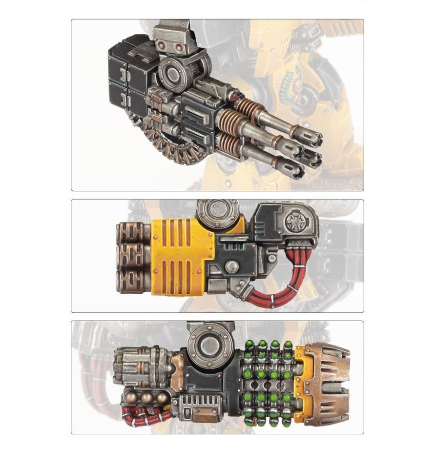 Leviathan Dreadnought Ranged Weapons Frame