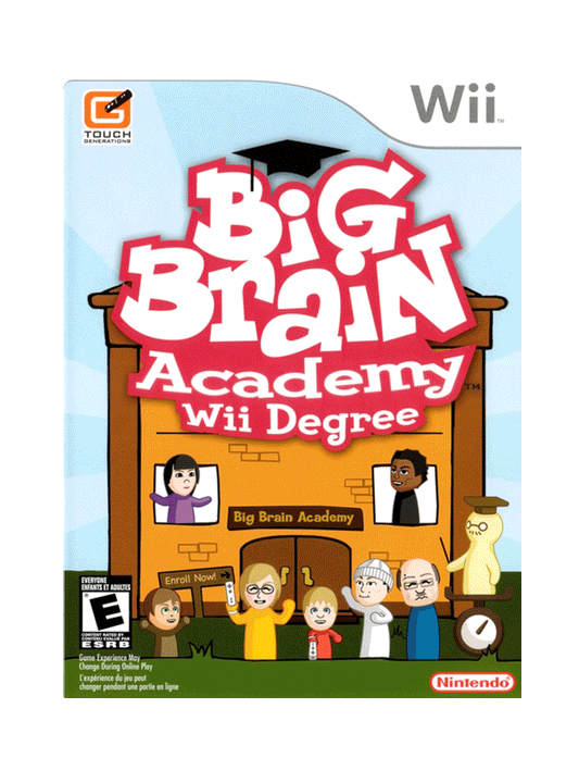 Big Brain Academy Wii Degree (cib)