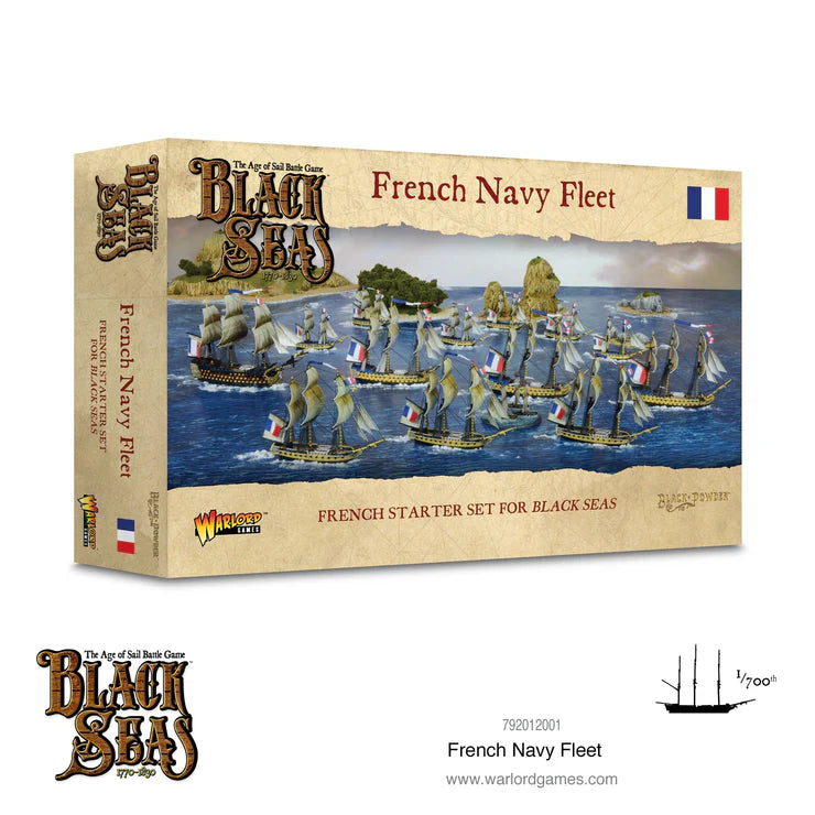 Black Seas French Navy Fleet Starter Set