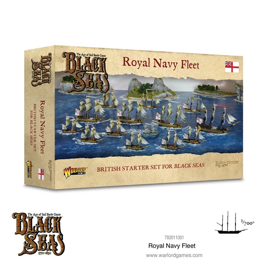 Black Seas Royal Navy Fleet Starter Set