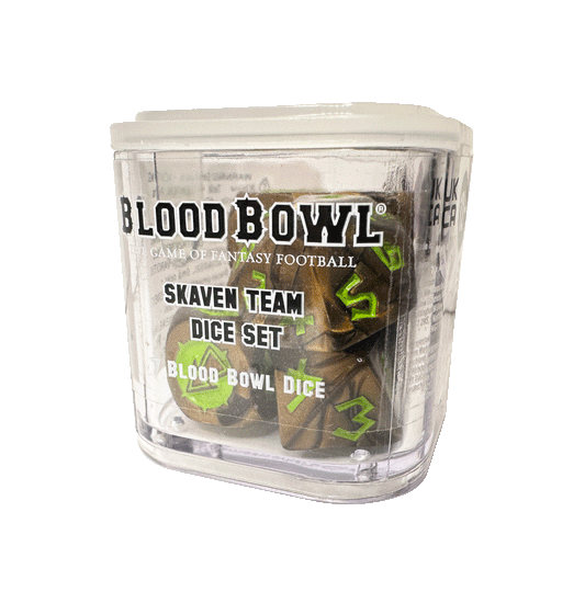 Blood Bowl - Skaven Team Dice Set (7 Dice)