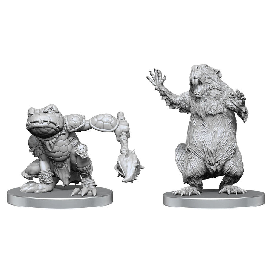 Pathfinder Battles Deep Cuts Boggard Scout & Castoroides