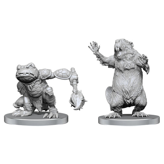 Pathfinder Battles Deep Cuts Boggard Scout & Castoroides