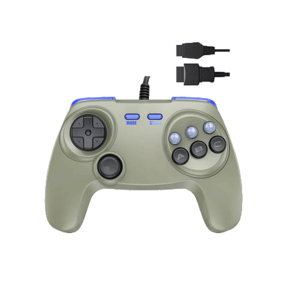 Brawler Gen Controller (Special Edition Gray) for Sega Genesis