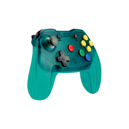 Brawler64 Wireless Edition (Ice Blue) Controller for N64