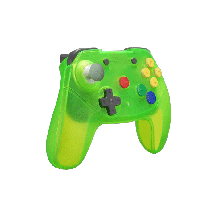 Brawler64 Wireless Edition (Extreme Green) Controller for N64 [Limited Edition]