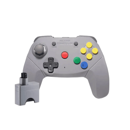 Brawler64 Wireless Edition Controller for N64 (Gray)