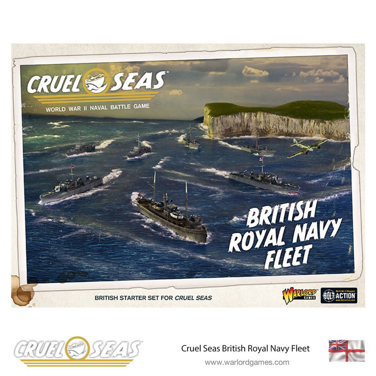 Cruel Seas British Royal Navy Fleet Starter Set