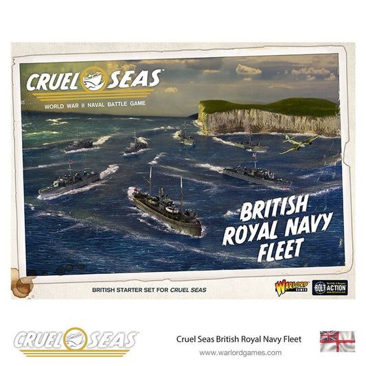 Cruel Seas British Royal Navy Fleet Starter Set