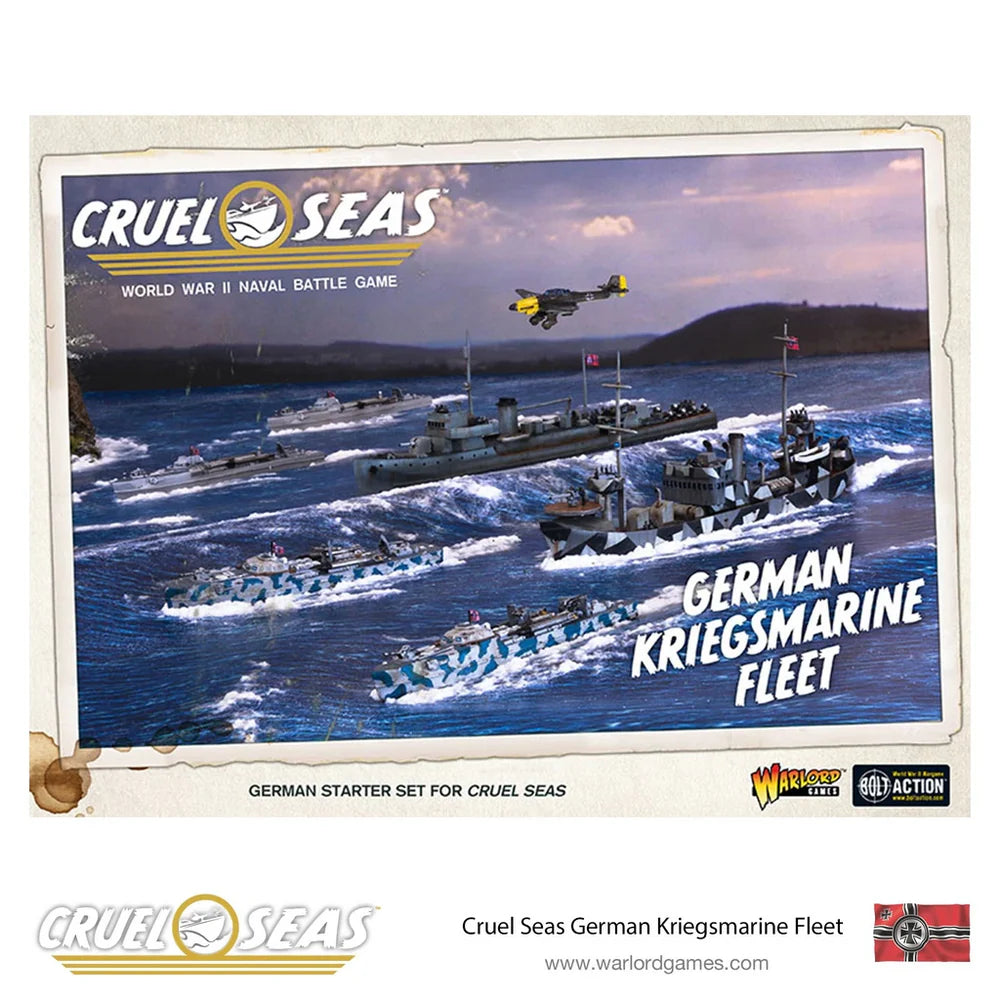 Cruel Seas German Kriegsmarine Fleet Starter Set