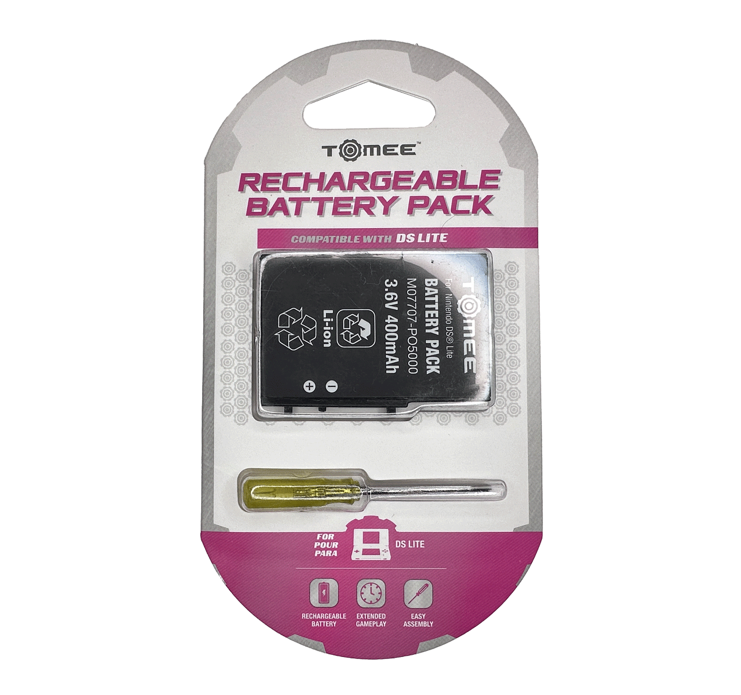 Rechargeable Battery Pack for DS Lite [Tomee]