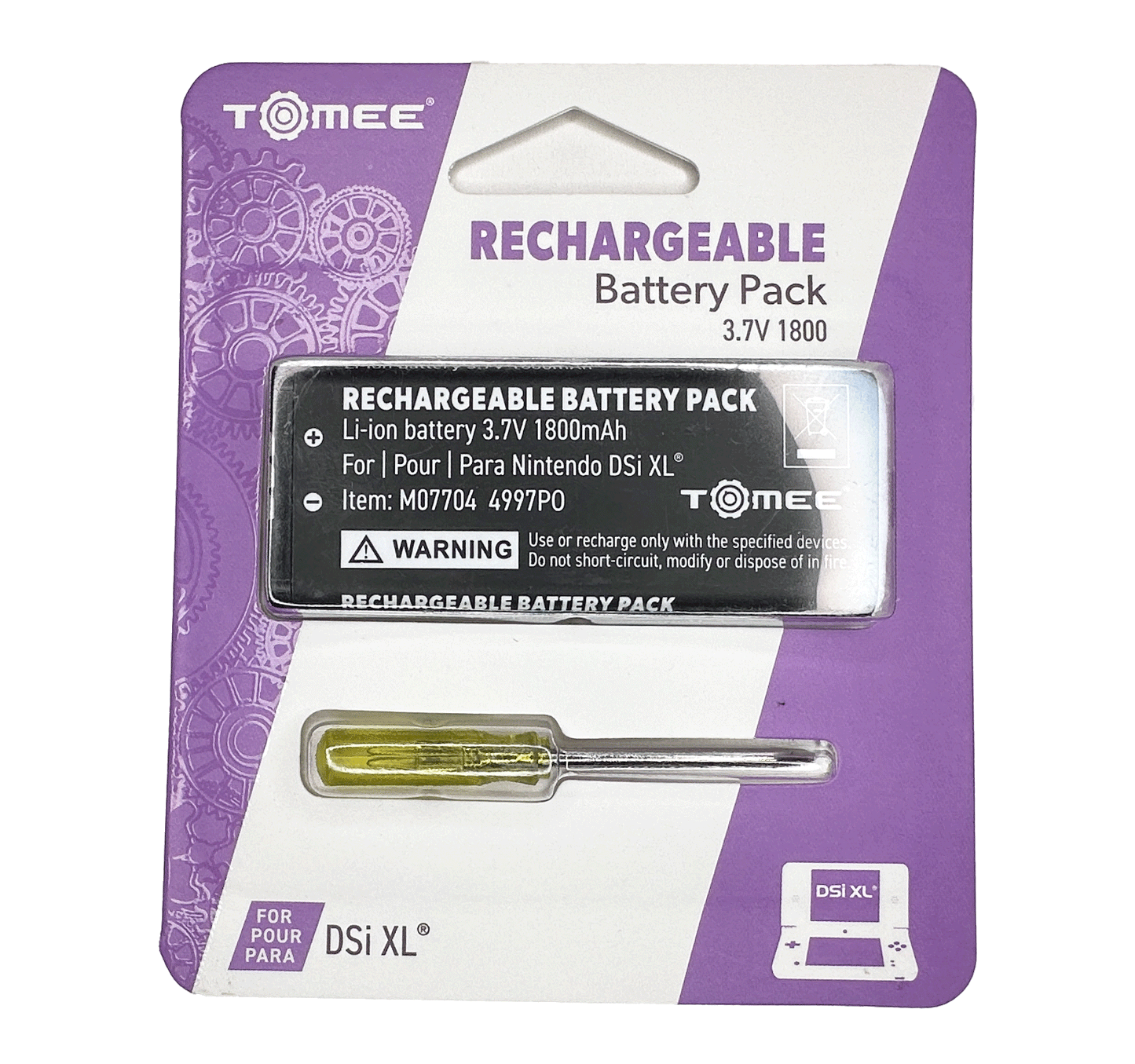 Rechargeable Battery Pack for DSi XL [Tomee]