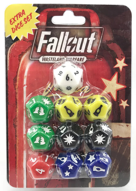 Fallout Wastelnd Warfare Extra Dice Set