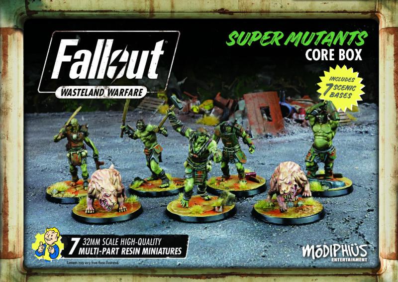 Fallout Wasteland Warfare Super Mutants Core Box