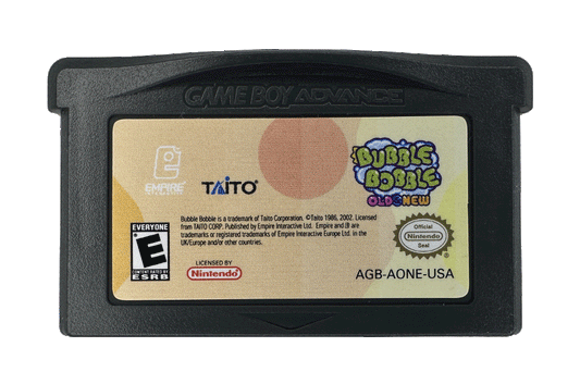 Bubble Bobble Old & New (cart)