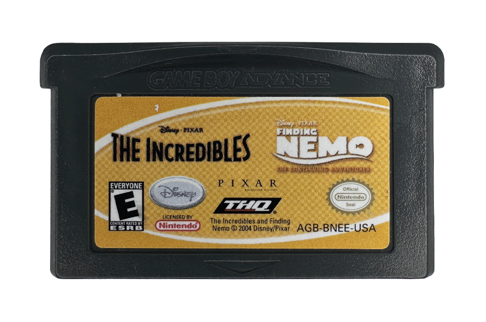 The Incredibles / Finding Nemo (cart) – Tyton Games