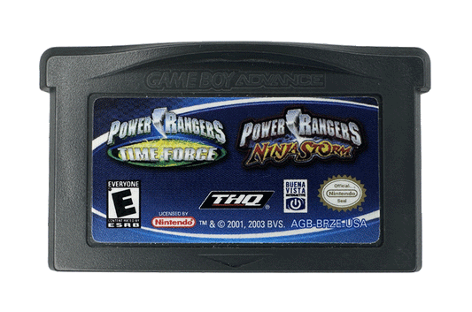 Power Rangers Time Force / Ninja Storm (cart)