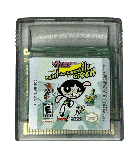 The Powerpuff Girls Paint the Townsville Green (cart)