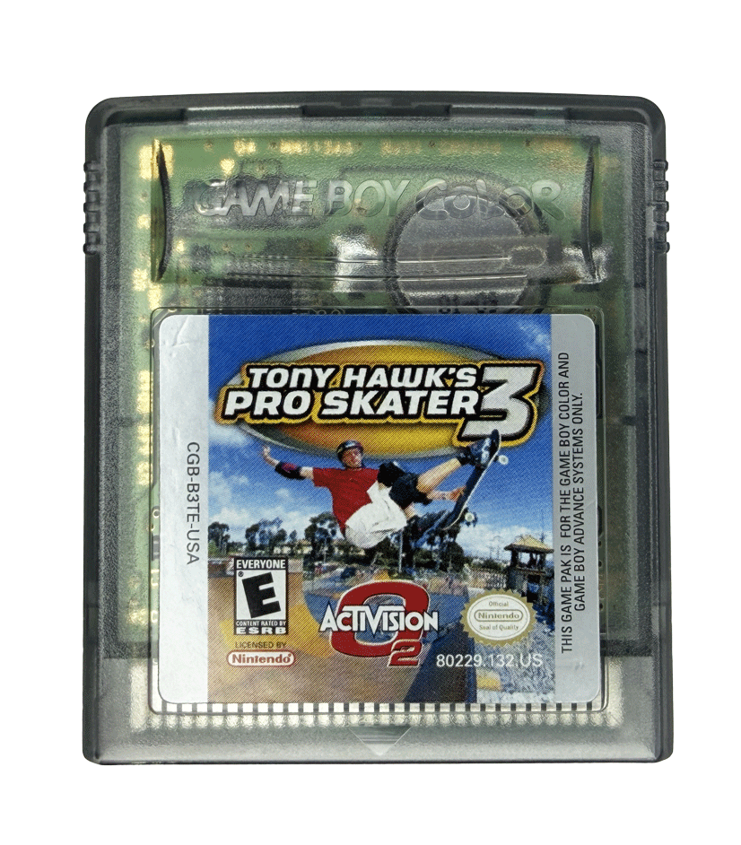Tony Hawk Pro Skater 3 (cart)