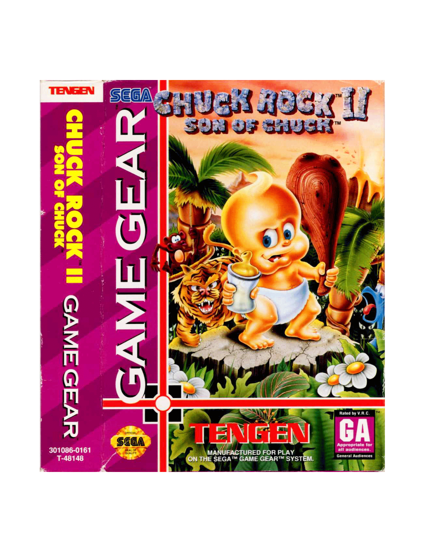 Chuck Rock II Son of Chuck (cib)