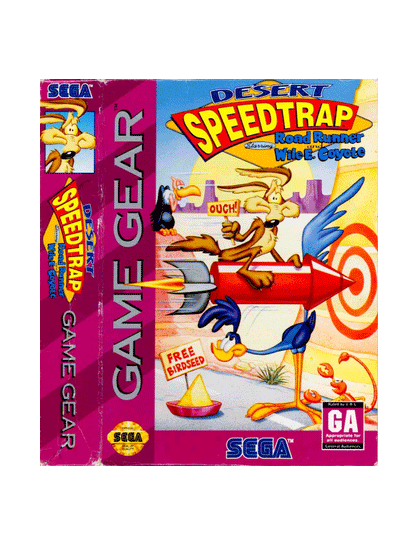 Desert Speedtrap starring Road Runner and Wile E. Coyote (cib)