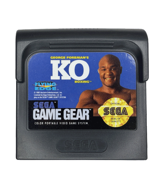George Foreman's KO Boxing (cart)